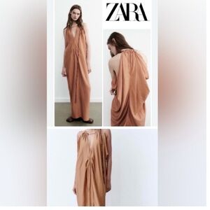 Zara kaftan maxi dress